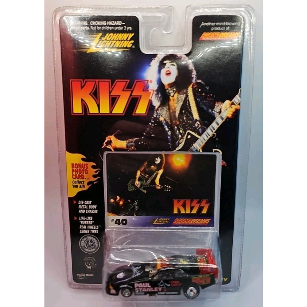 Paul Stanley Car KISS Johnny Lightning #43 Die-Cast 1997 Playing Mantis New NIP